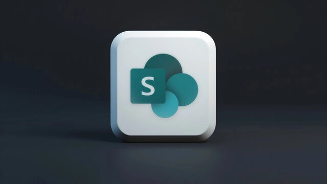 Afbeelding met logo van Sharepoint